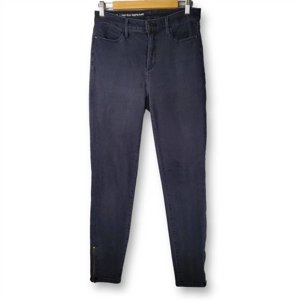 Talbots Flawless High Rise Jegging Ankle Jeans Black Size 6